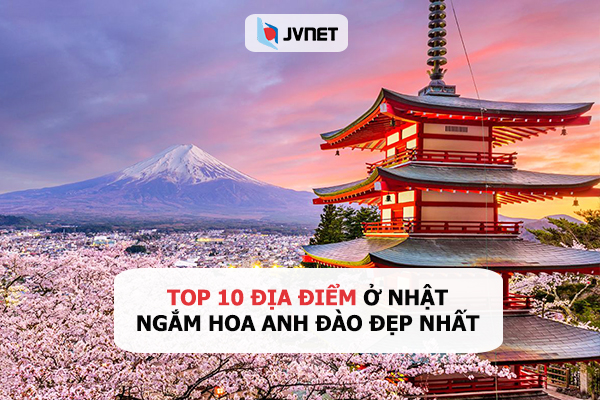 địa điểm ngắm hoa anh đào ở Nhật
